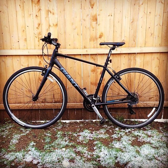 2014 Giant Escape 3 Black and Blue