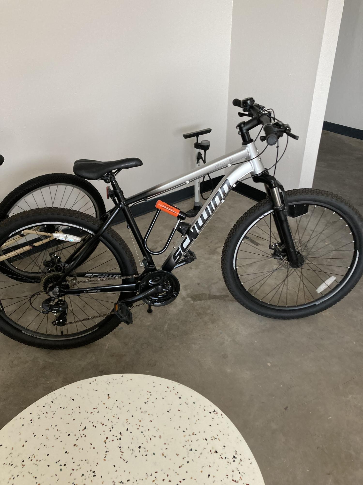 2023 Schwinn Al comp Silver, gray or bare metal and Black