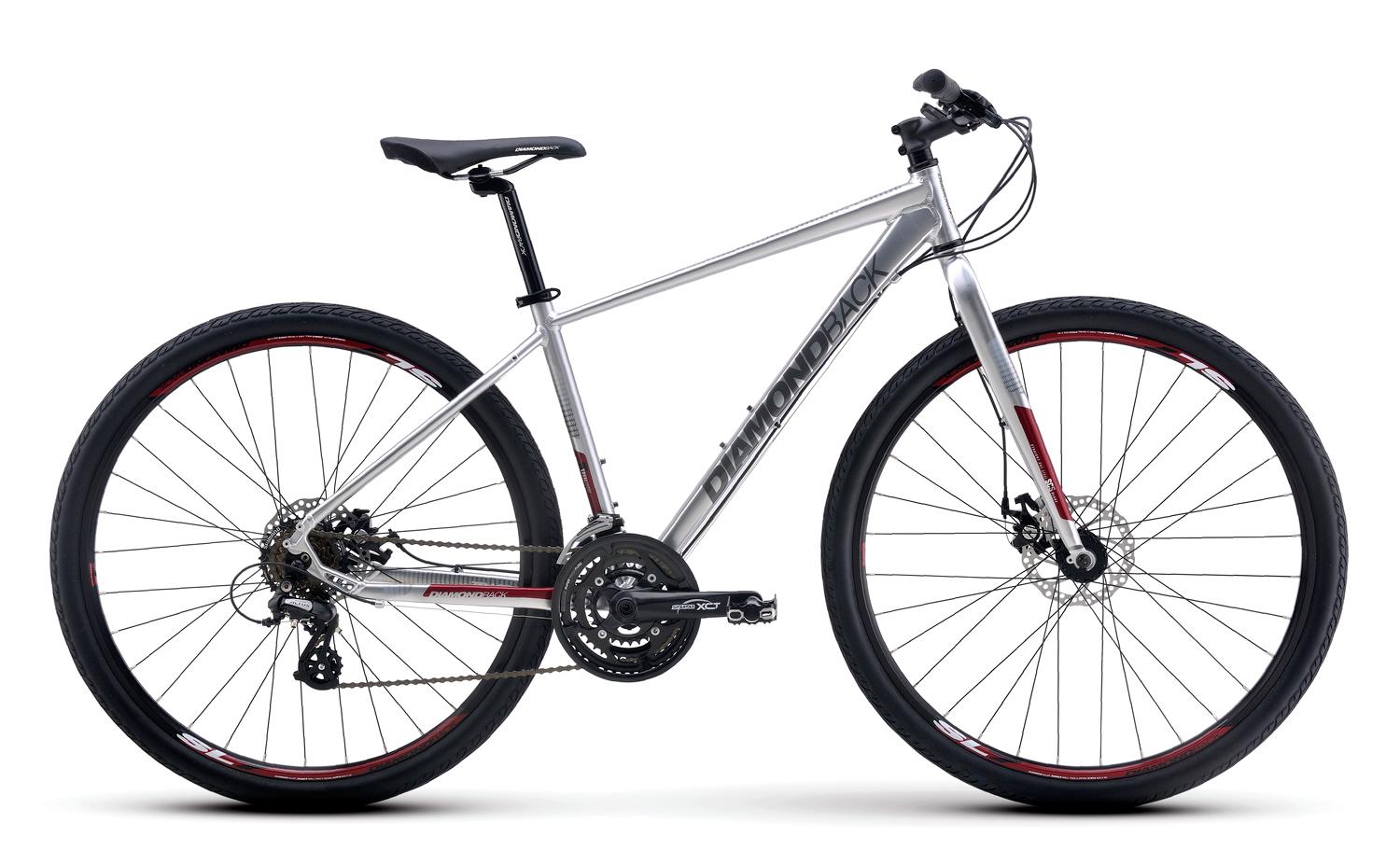 2016 Diamondback Trace Silver or Gray and Red