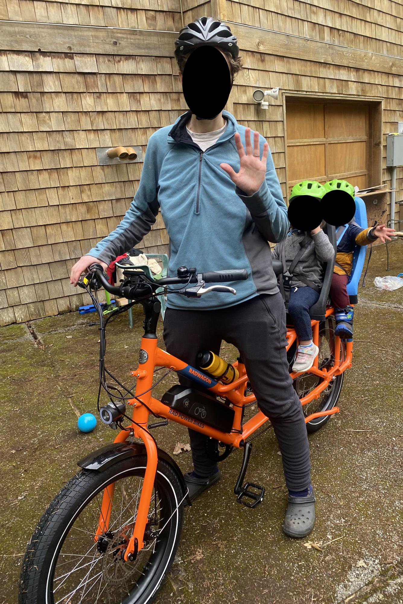 2022 Rad Power Bikes Radwagon Orange