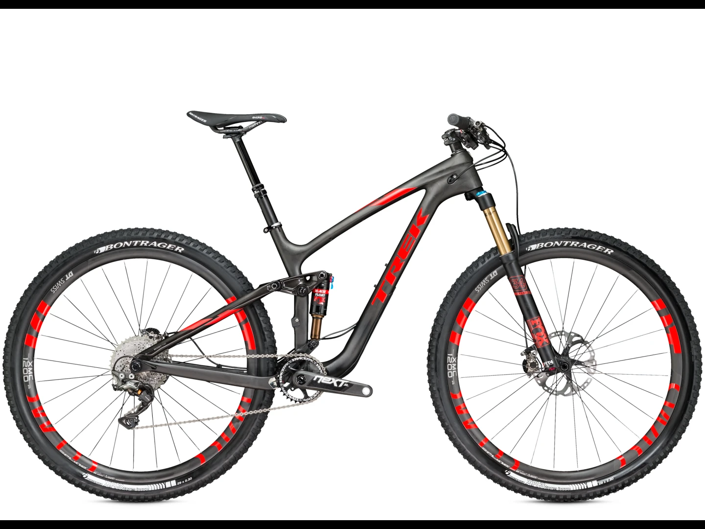 2016 Trek Fuel EX 9.9 Silver, gray or bare metal