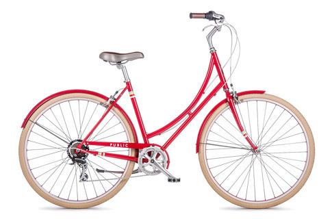 2014 PUBLIC bikes Public C7  Red