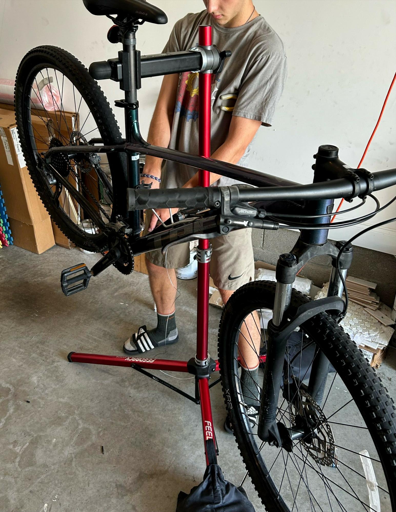 2020 Trek Marlin 7 Green and Purple