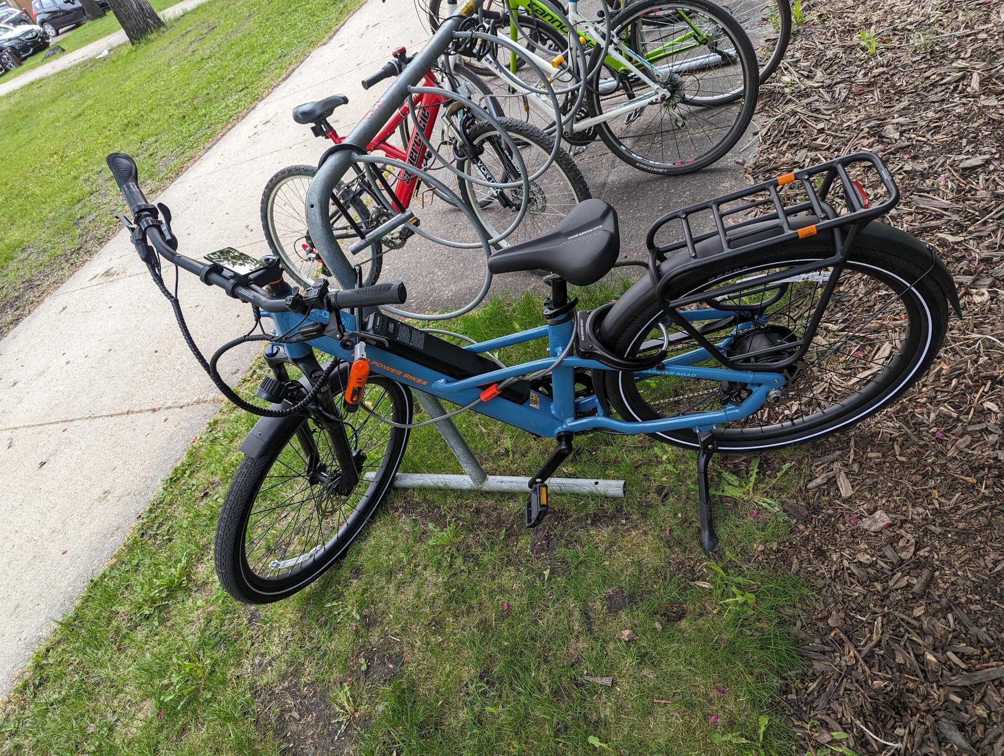 2024 Rad Power Bikes Radster Road Large Blue