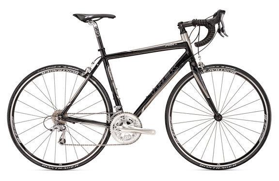 2010 Trek 2.1 Black and Silver, gray or bare metal