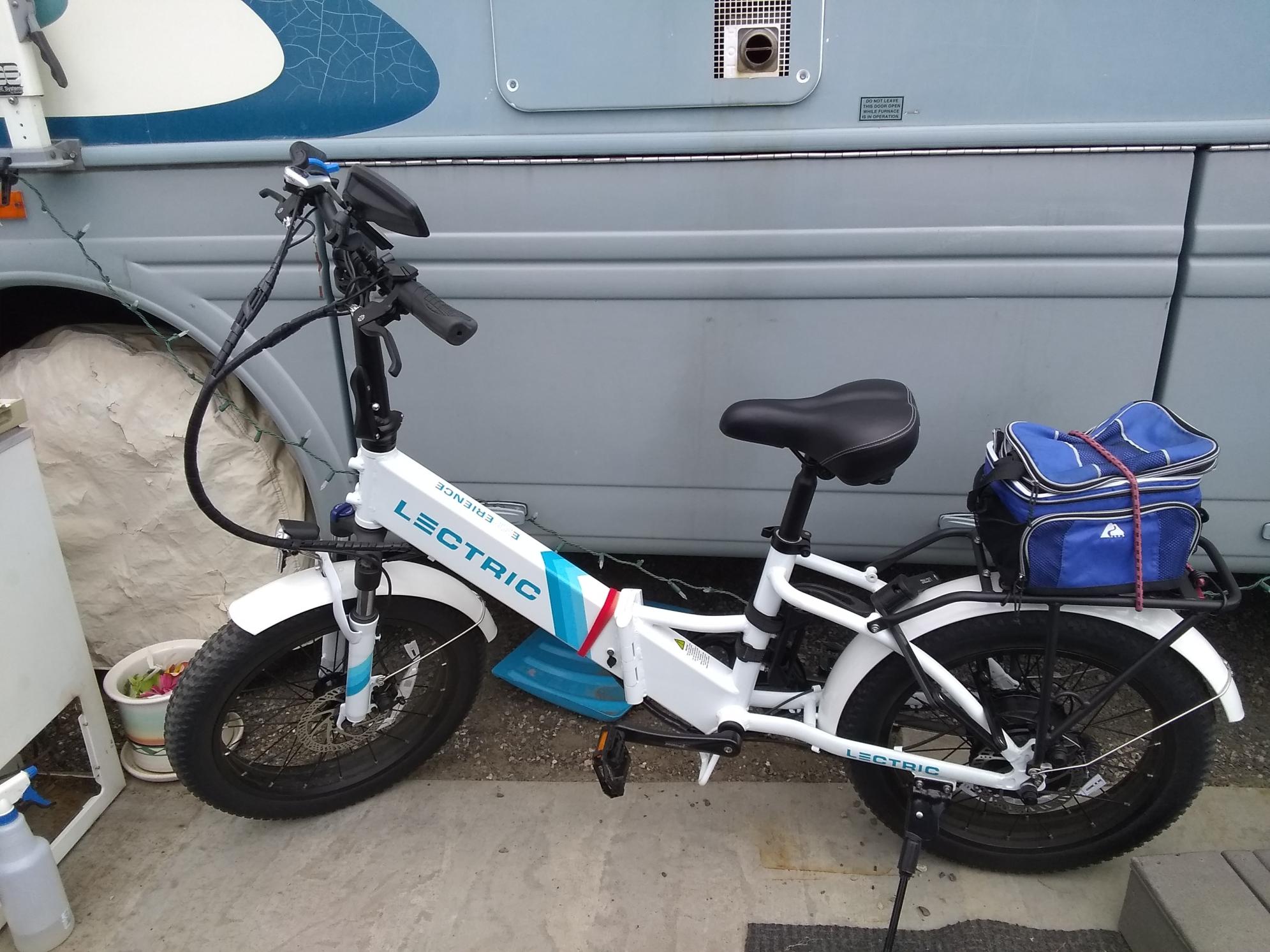 2021 Lectric eBikes step thru White