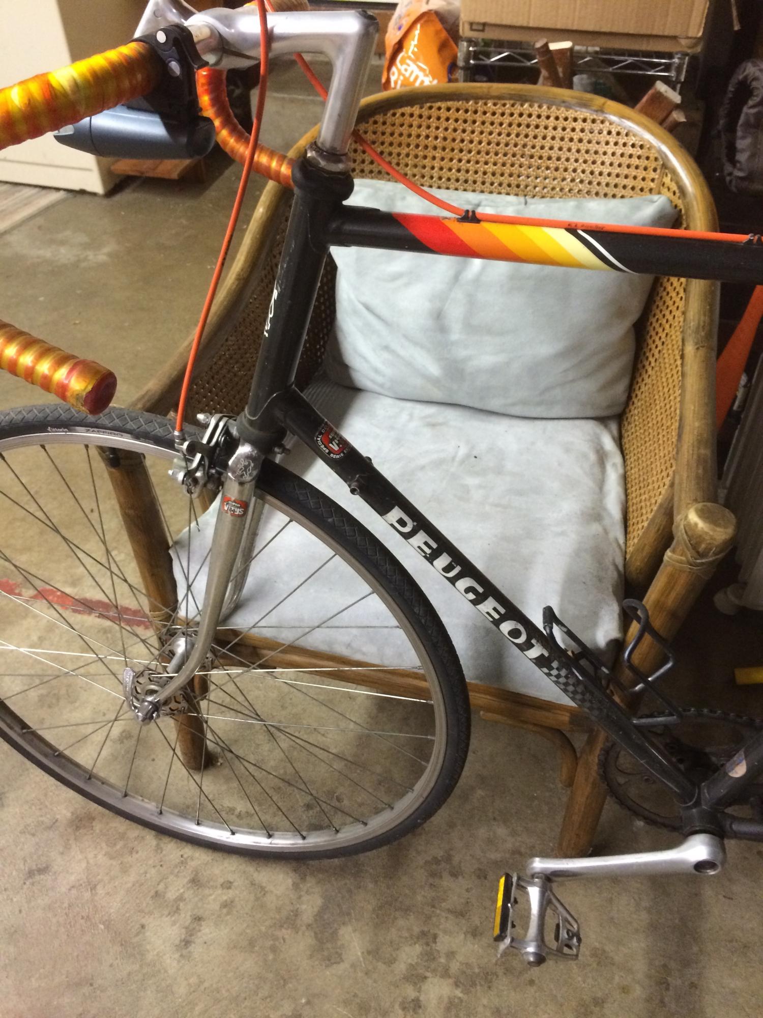 Peugeot Black and Orange
