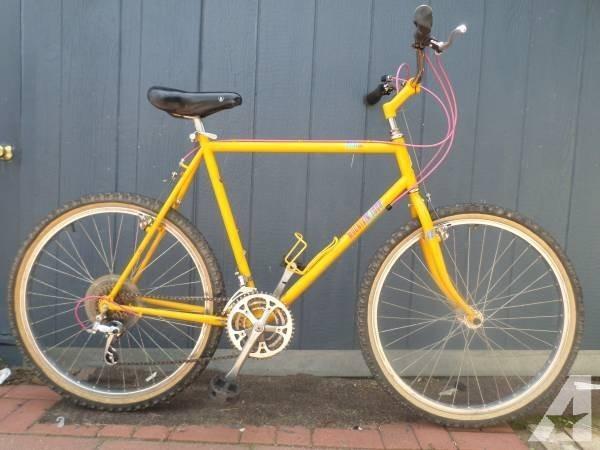 1987 Raleigh Teton Mountain Yellow or Gold