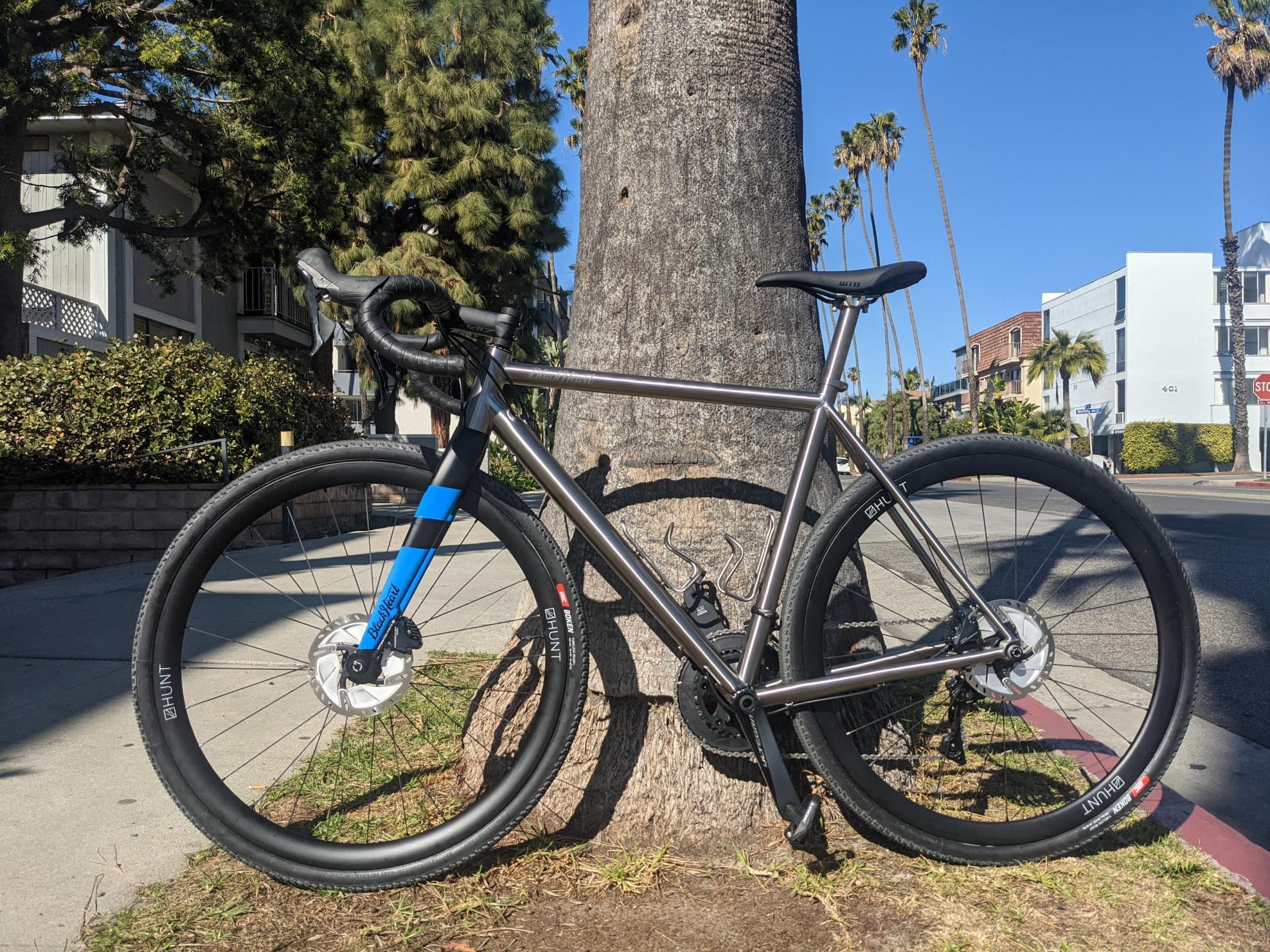 2020 Black Heart Bike Co All road Silver, gray or bare metal