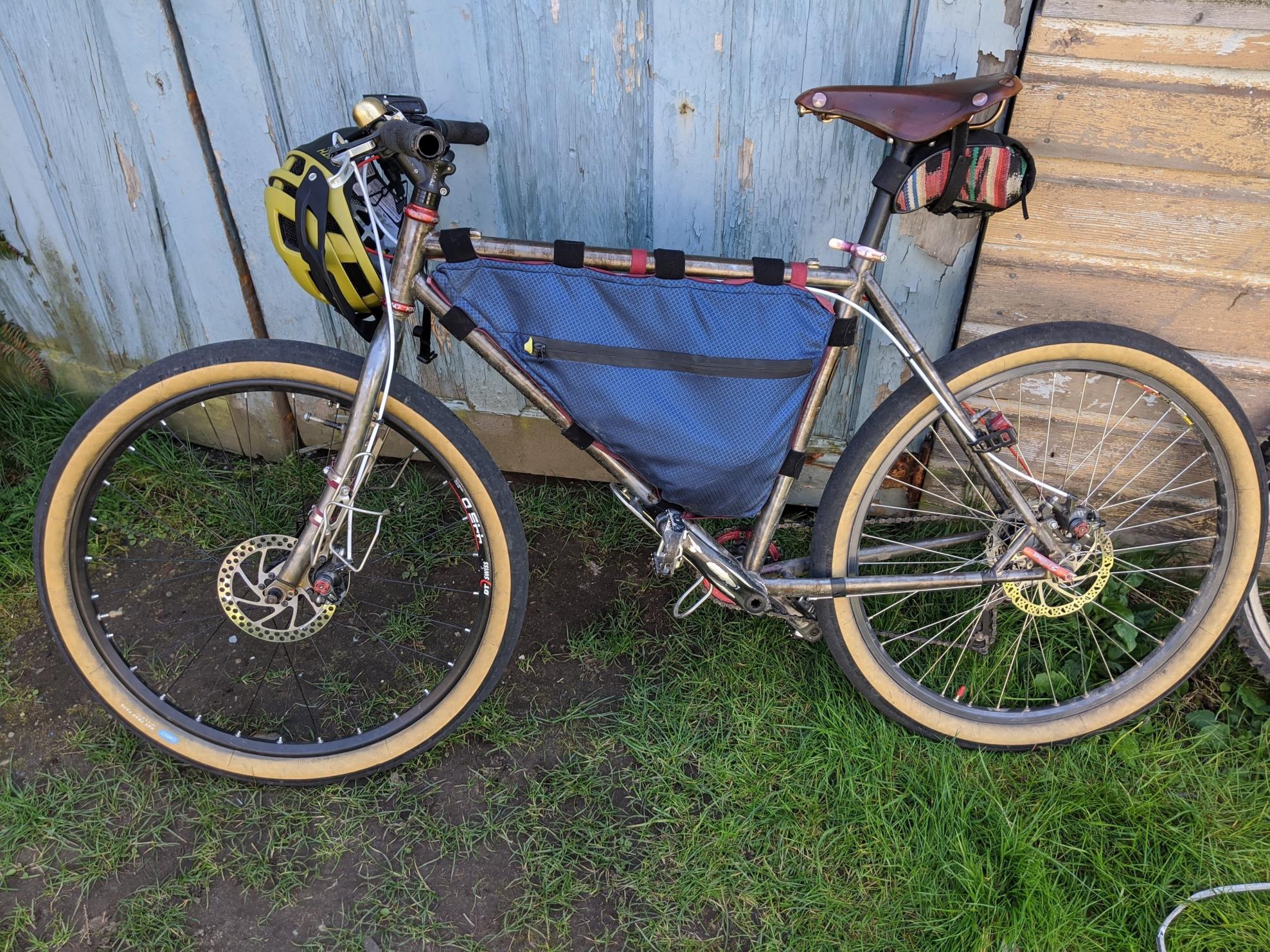 1996 Trek 970 Silver, gray or bare metal