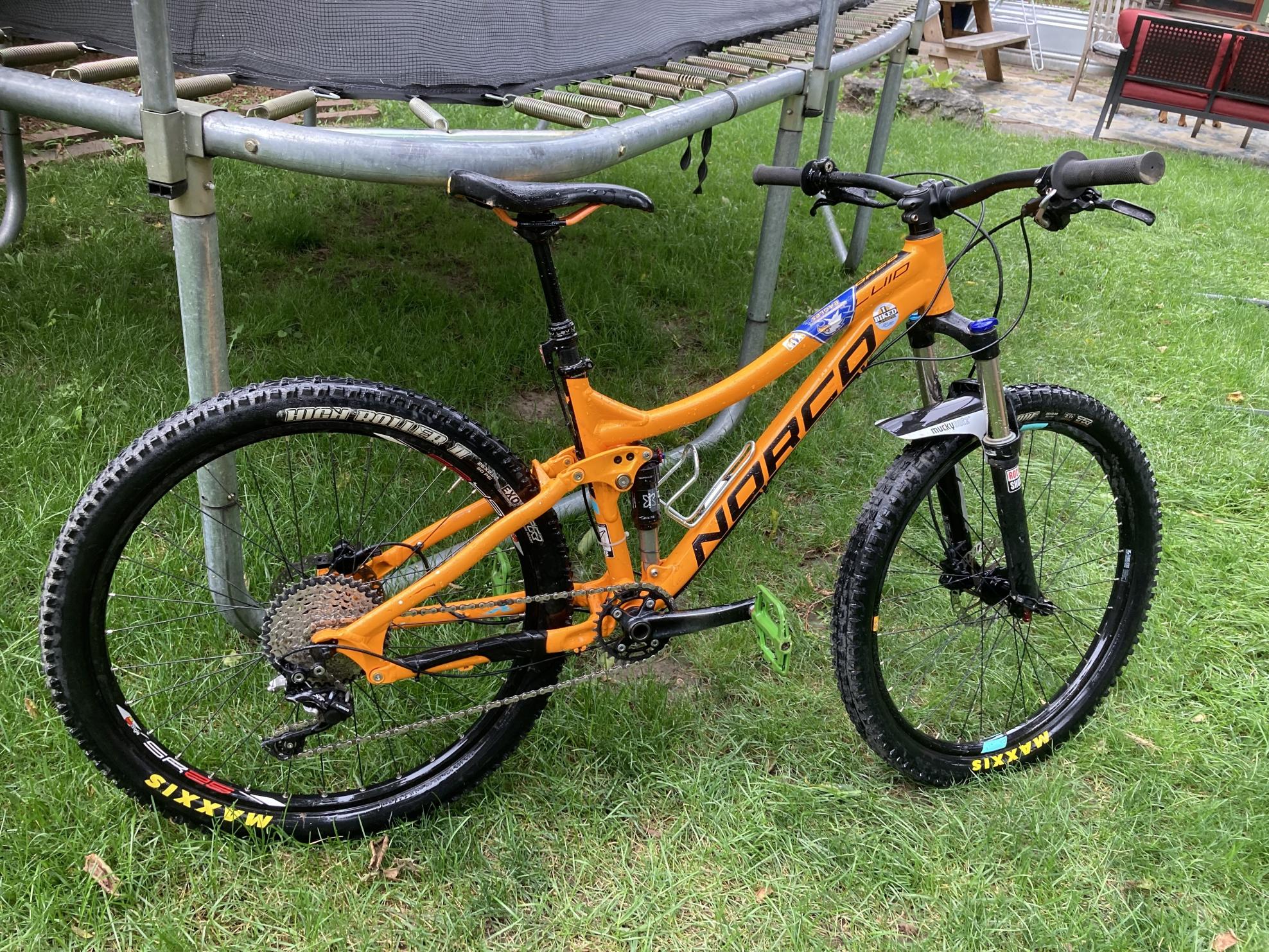 2018 Norco Bikes Norco Fluid Orange