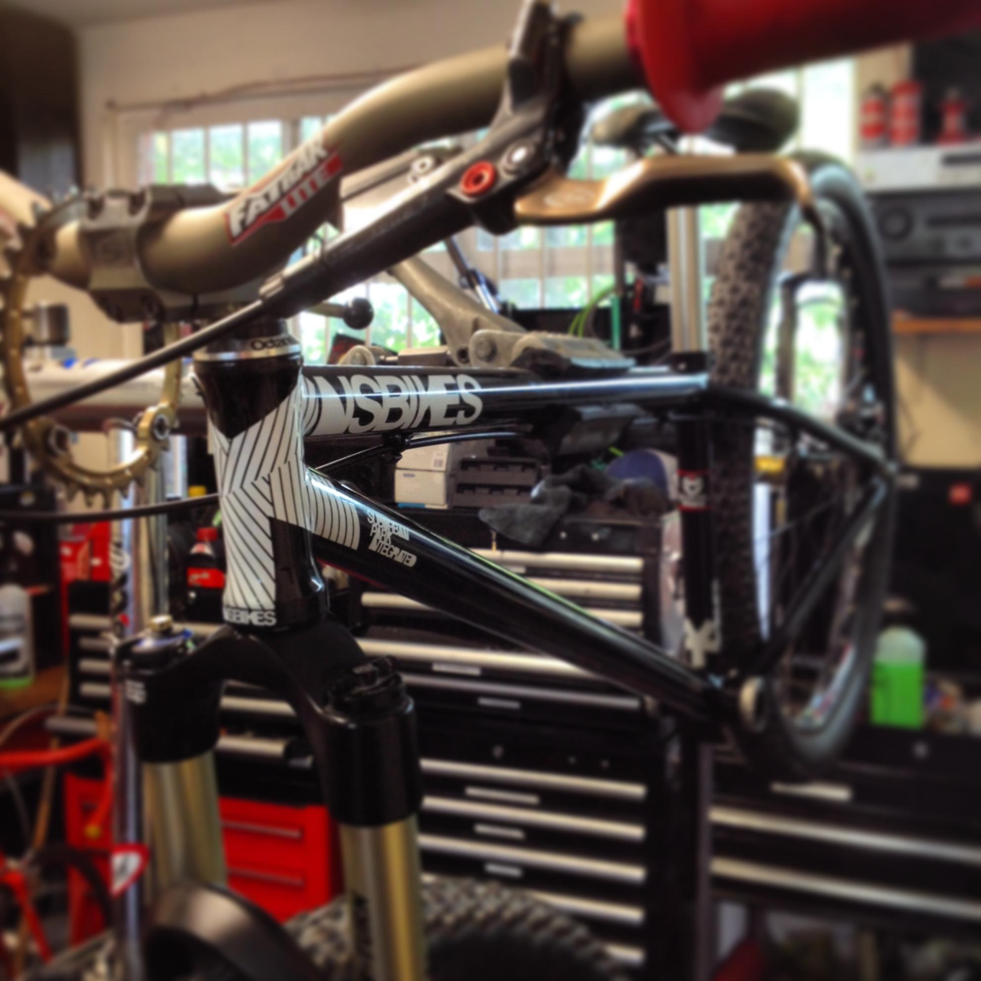 2014 NS Bikes Suburban-Park frameset  Black