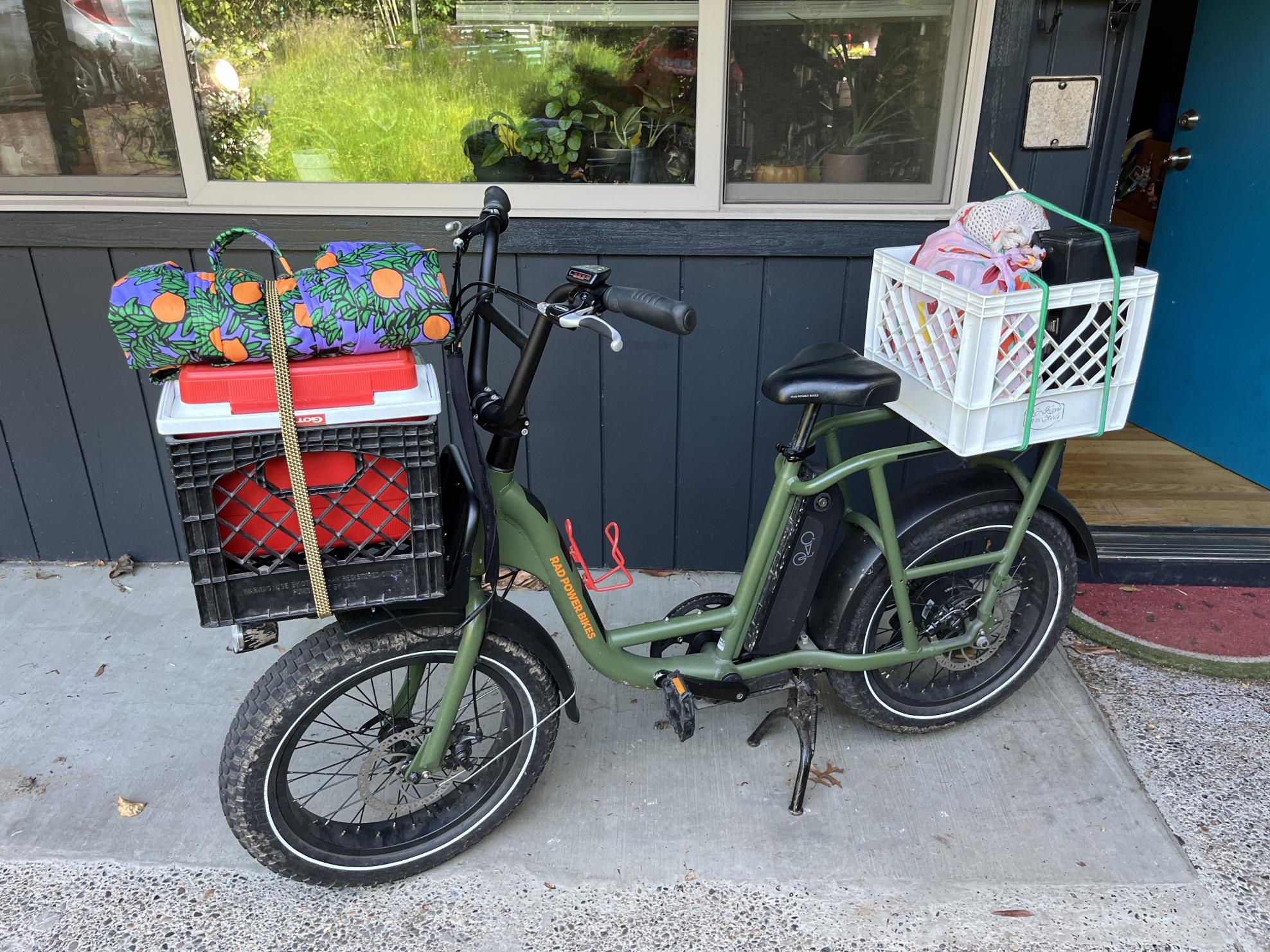 2020 Rad Power Bikes RadRunner Electric Utility Bike Green