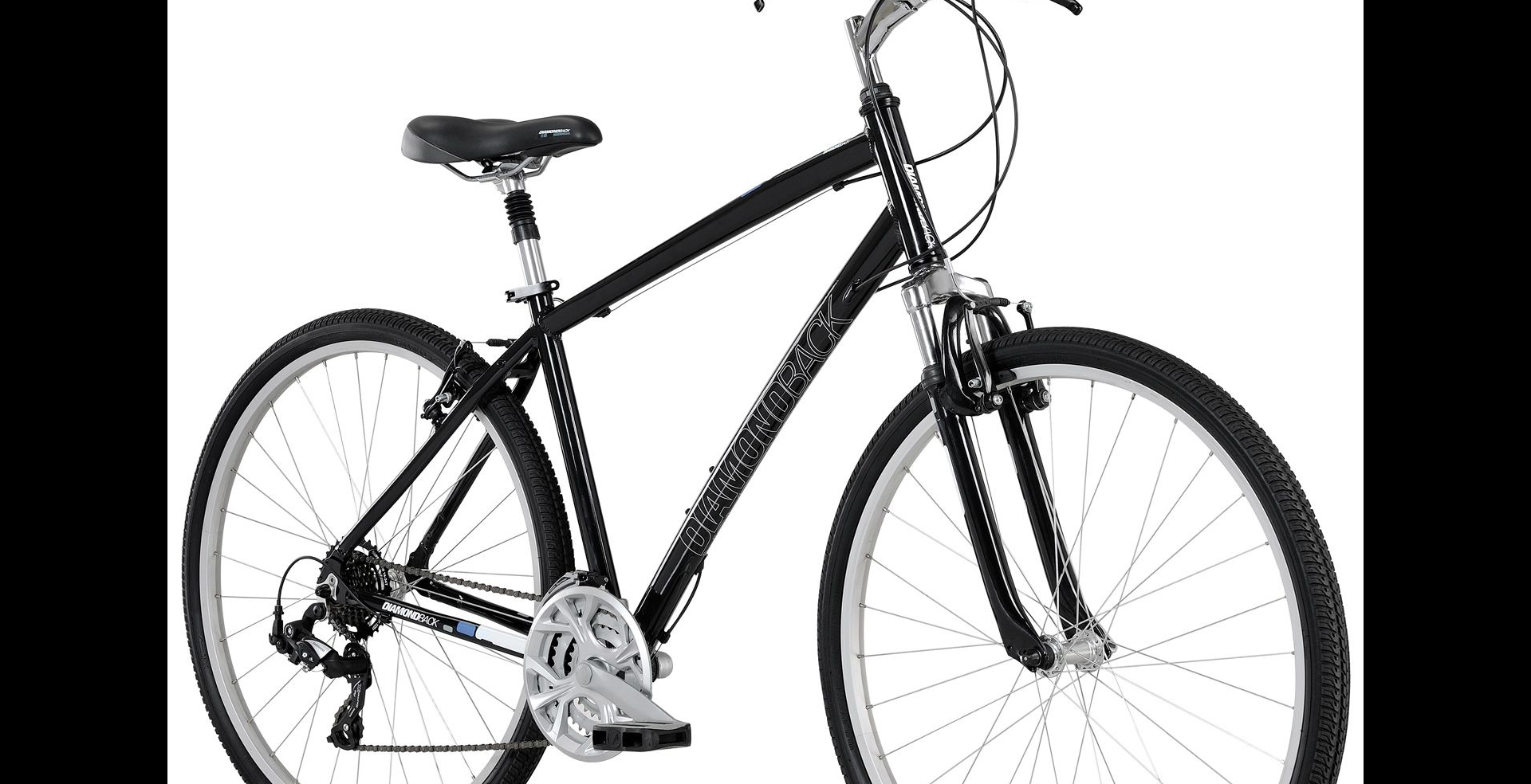 2016 Diamondback DB 6061-T6 Aluminum Sport Hybrid Geometry Black
