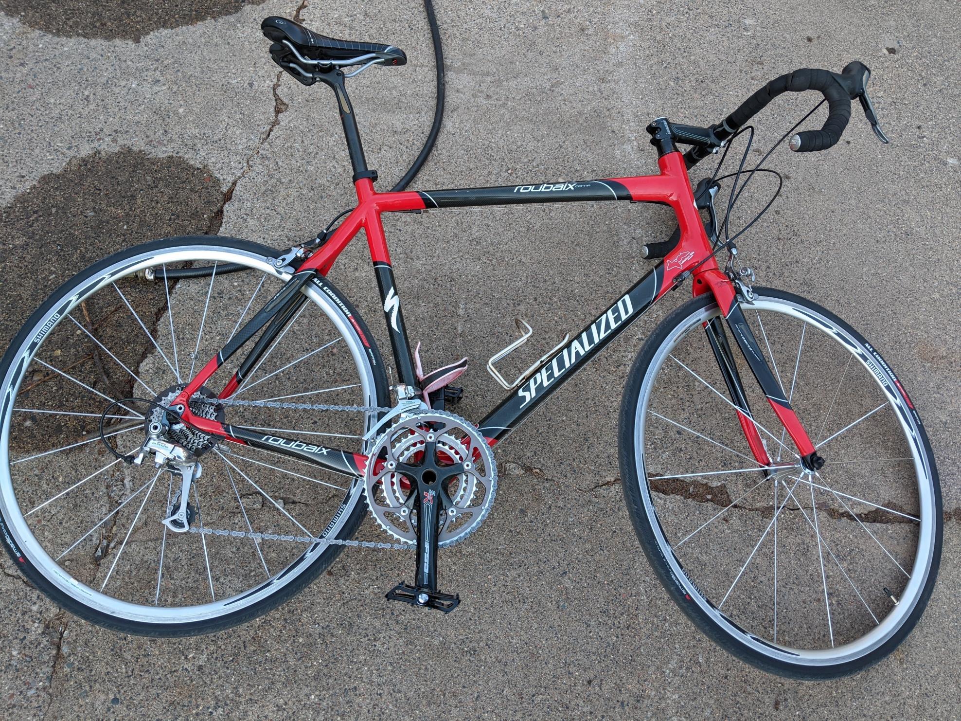 2016 Specialized Roubaix Red and Black