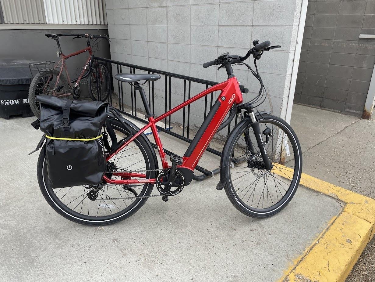 iGo Electric Bikes Core Elite 3DHD Red