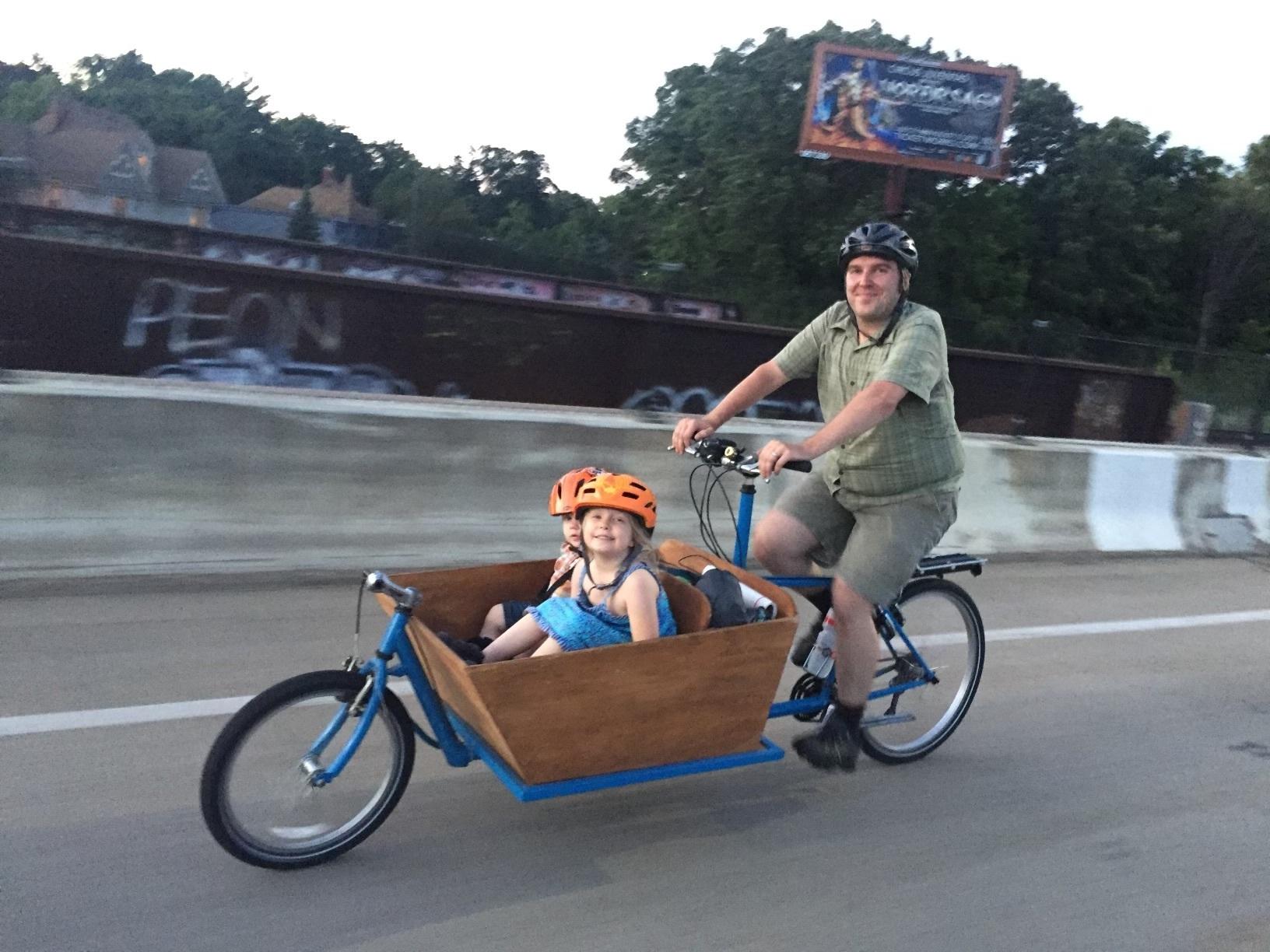 2013 Custom Cargo bike Blue