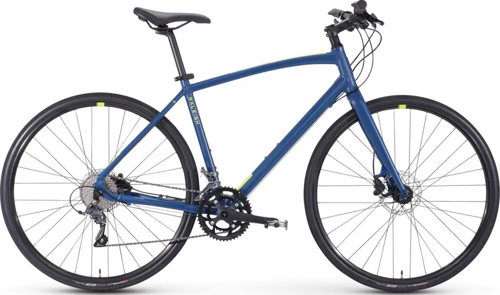 2018 Raleigh Cadent 3 Blue and Yellow or Gold