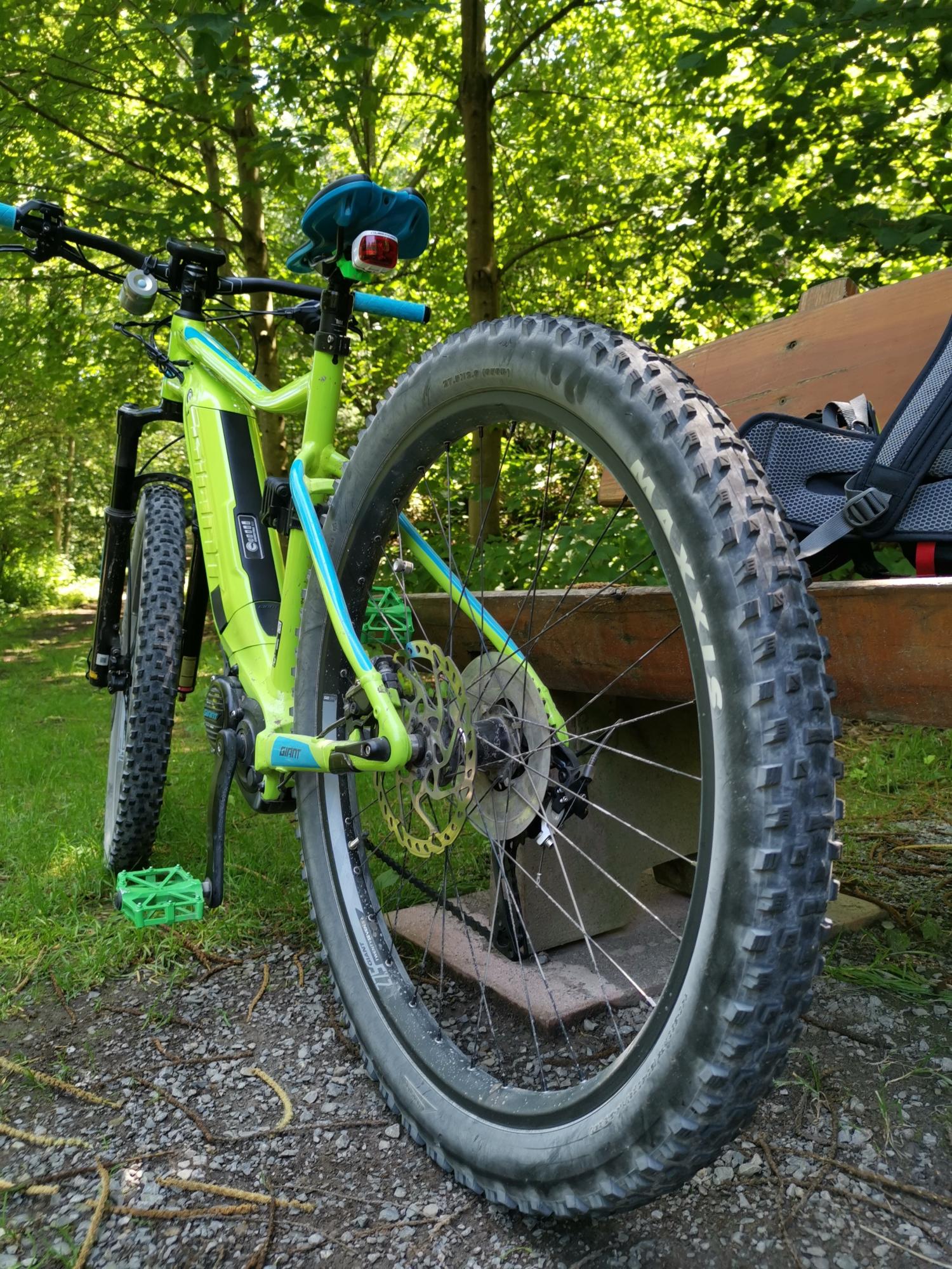 2018 Giant Hardtail Green and Blue