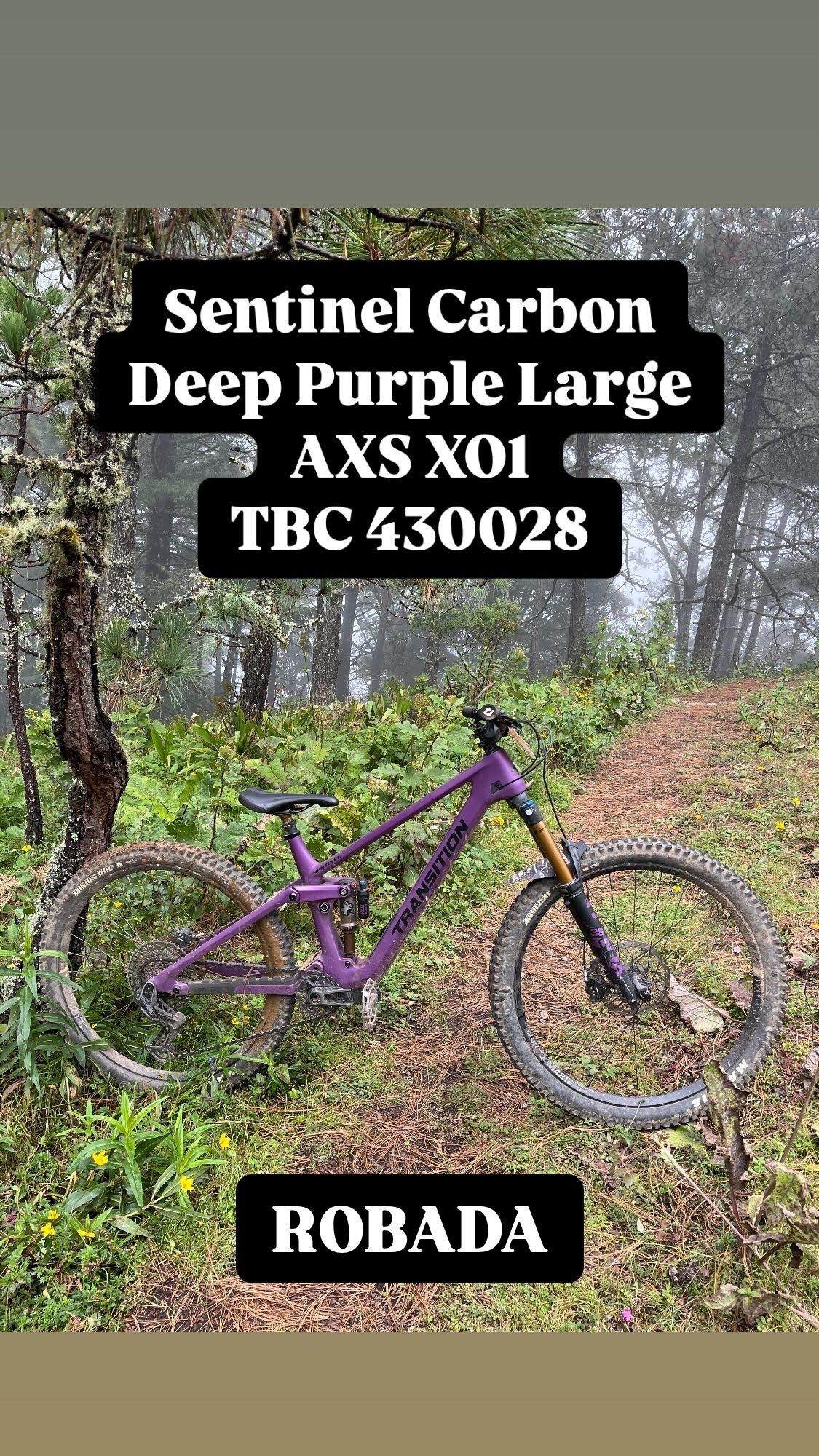 2024 Transition Bikes Sentinel Carbon Purple