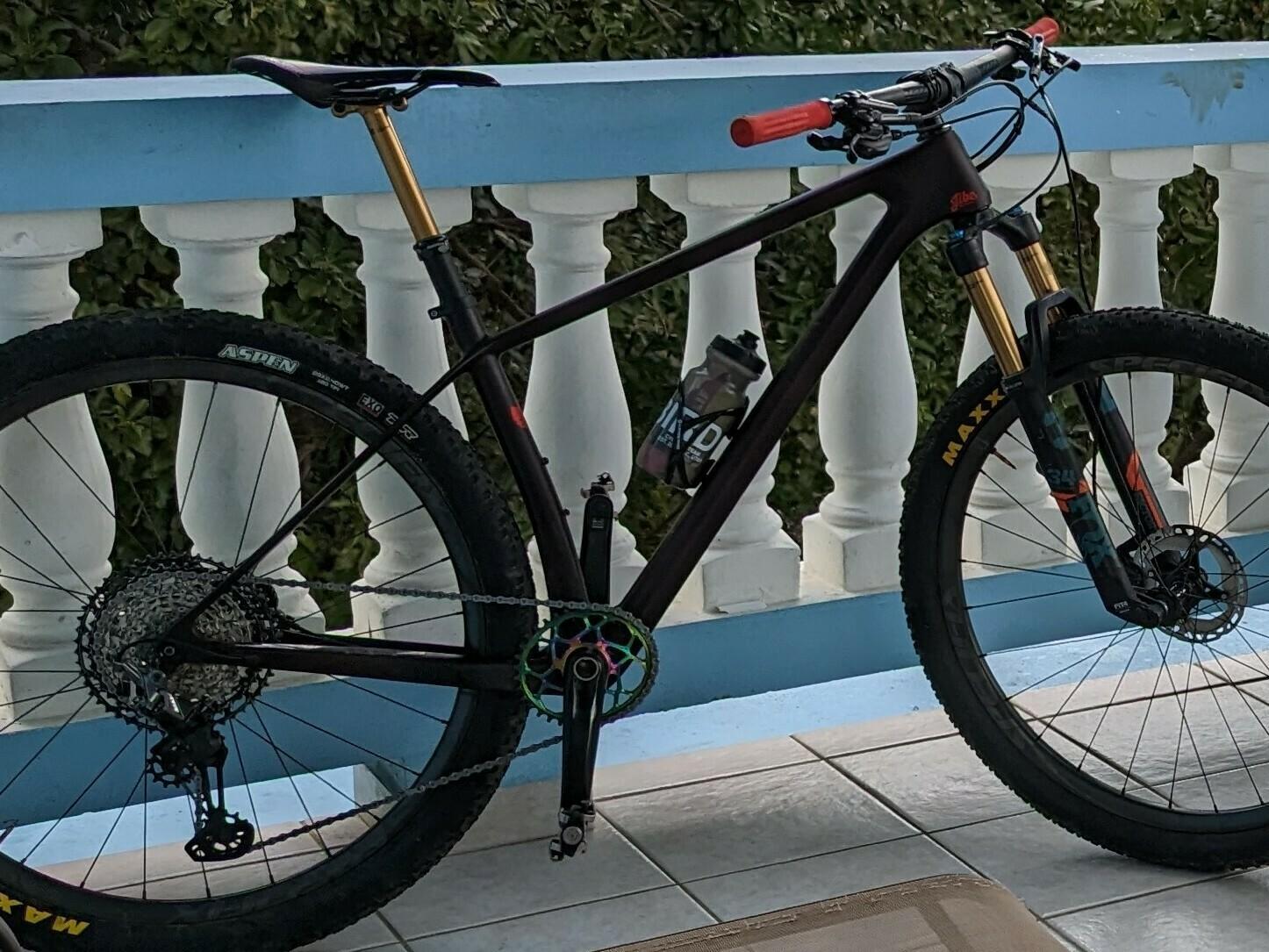 2023 Jibe Cycleworks Hardtail Black Cherry Black and Red