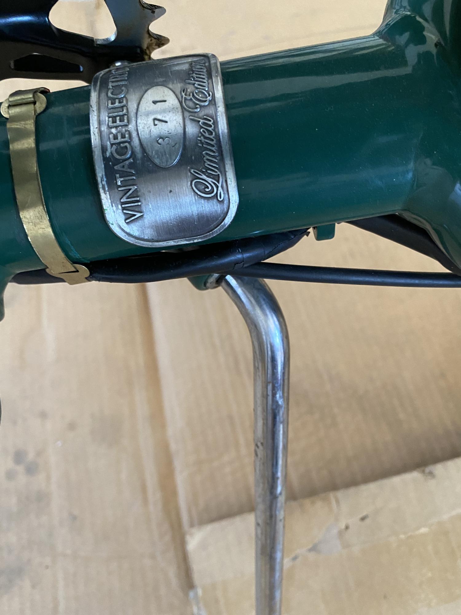 Vintage Electric Tracker Green