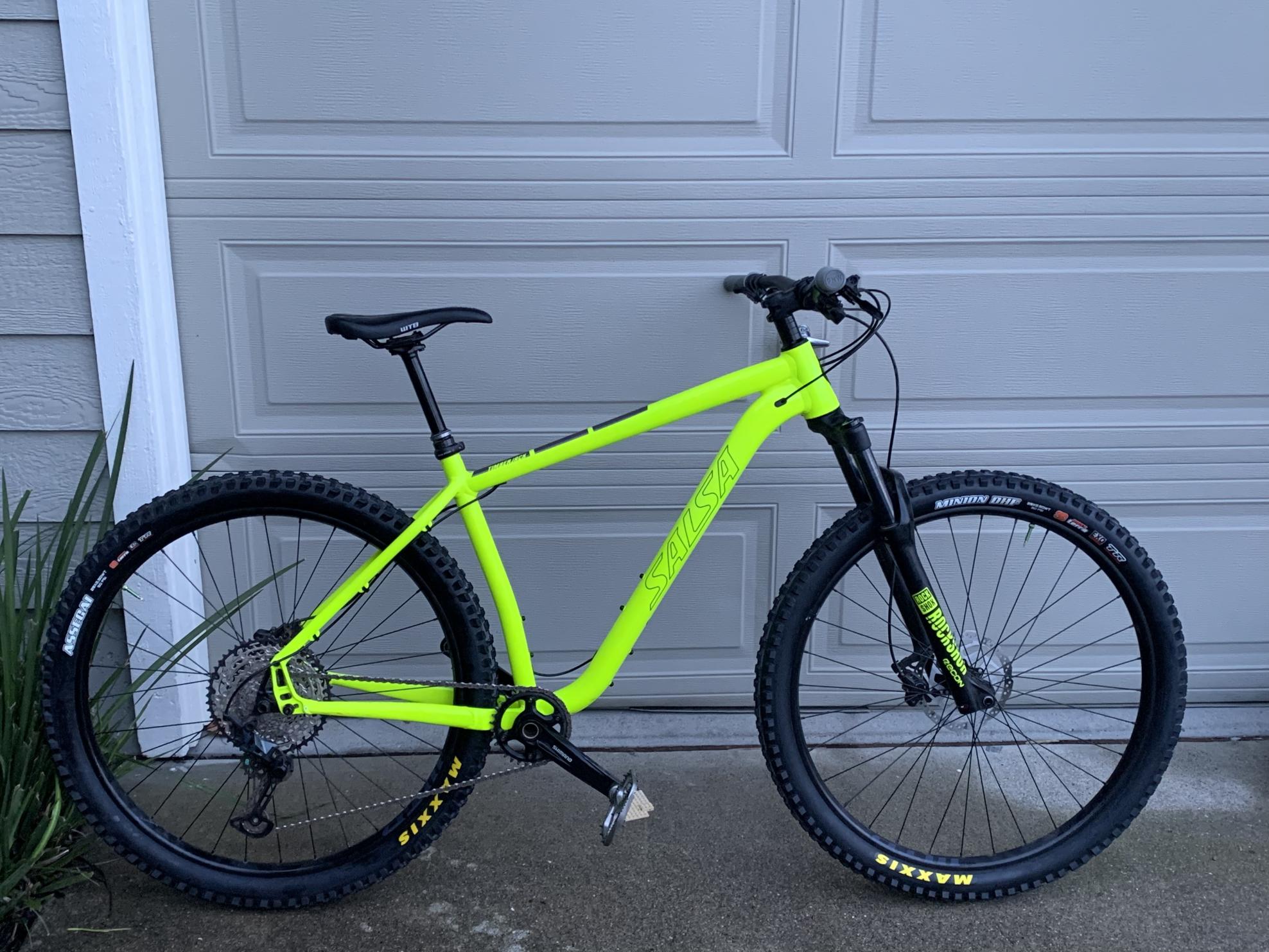 2019 Salsa Timberjack Yellow or Gold
