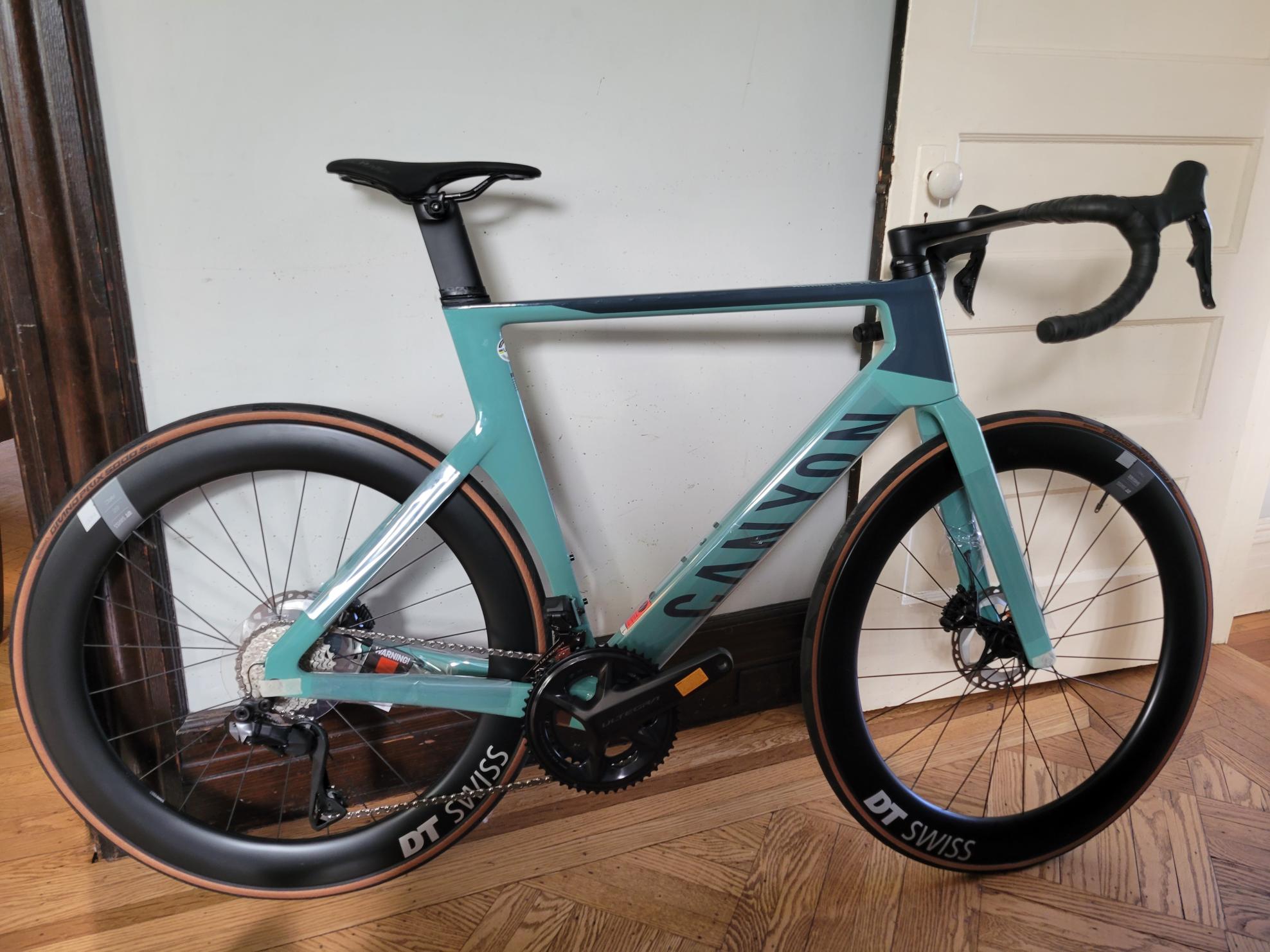 2023 Canyon bicycles Aeroad cfr Teal