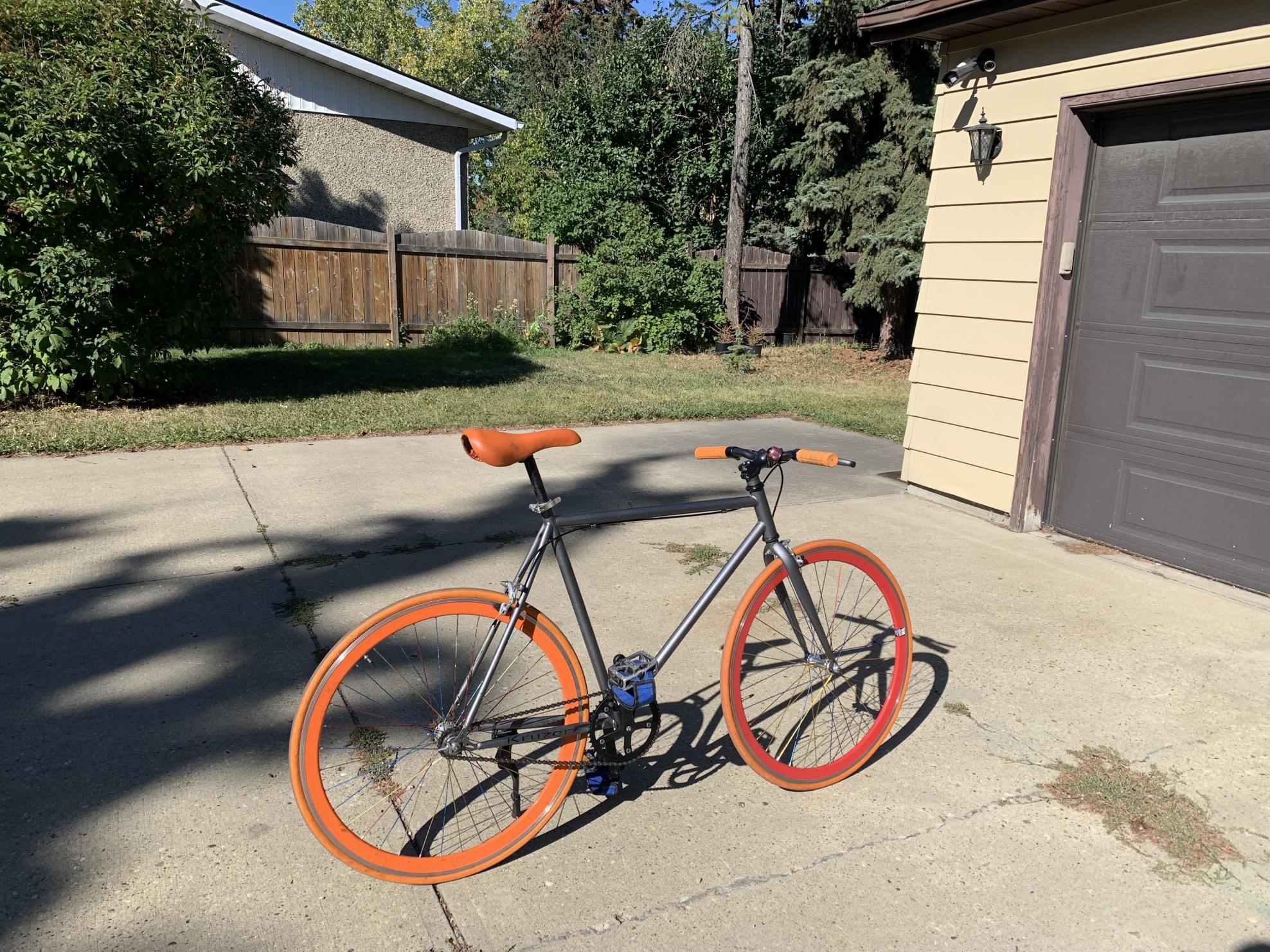 Kruzer One speed Silver, gray or bare metal
