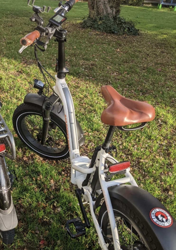 2020 Rad Power Bikes Folding City Bike White