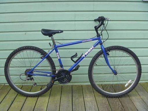 1990 Trek 820 Blue