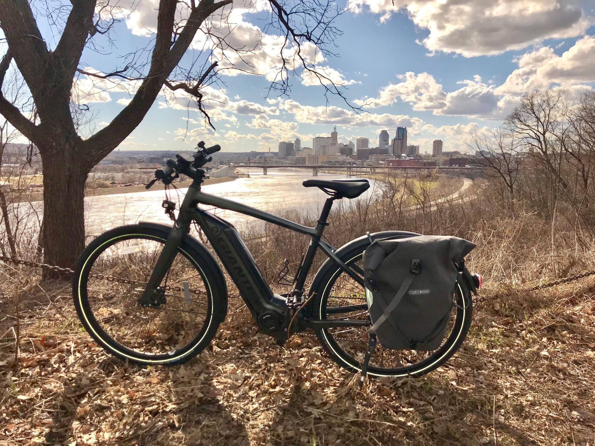 2023 Giant Quick E Silver, gray or bare metal