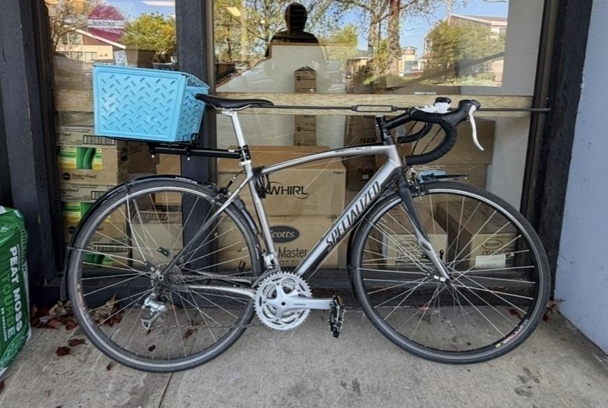 2011 Specialized Secteur Sport Triple Silver, gray or bare metal