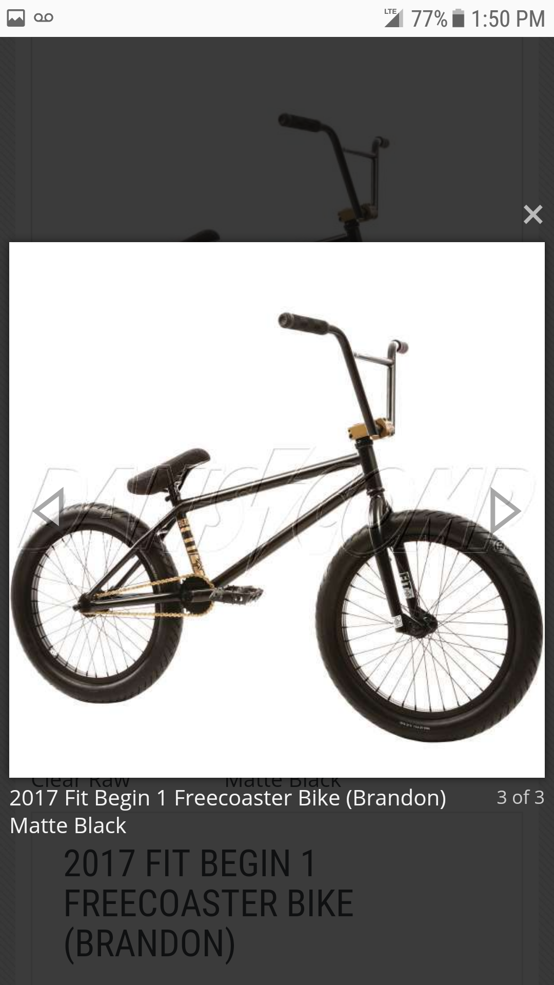 2017 Fit bike Co. Black