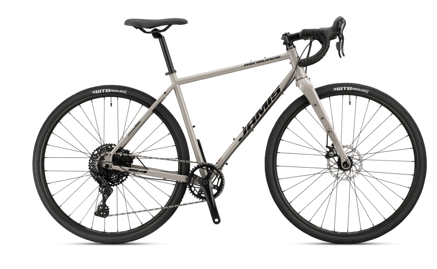 2025 Jamis Renegade S4 LTD Silver, gray or bare metal