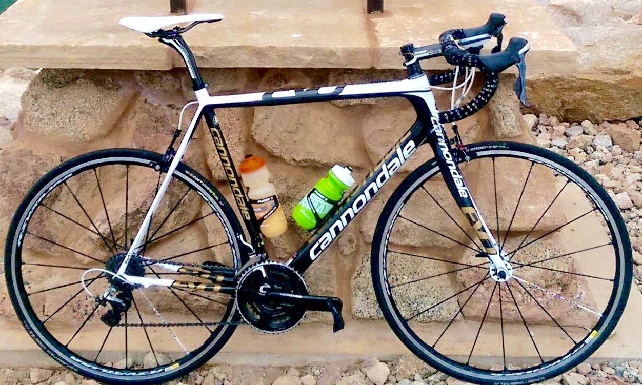 2013 Cannondale Supersix Evo Hi Mod Dura Ace Black, White, and Yellow or Gold