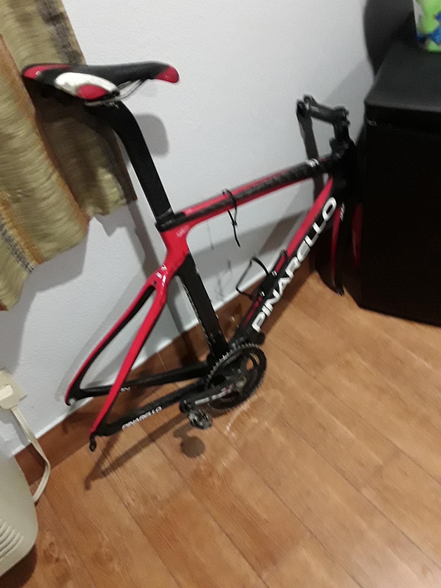 2017 Pinarello Pina gan 41852 Red, Black, and White