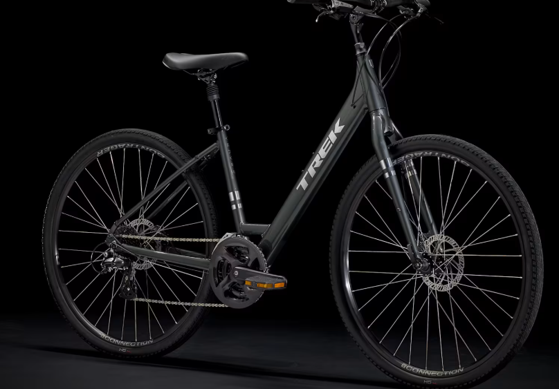 2022 Trek Verve 2 Disc Lowstep Gen 4 L LITHIUM ... Silver, gray or bare metal