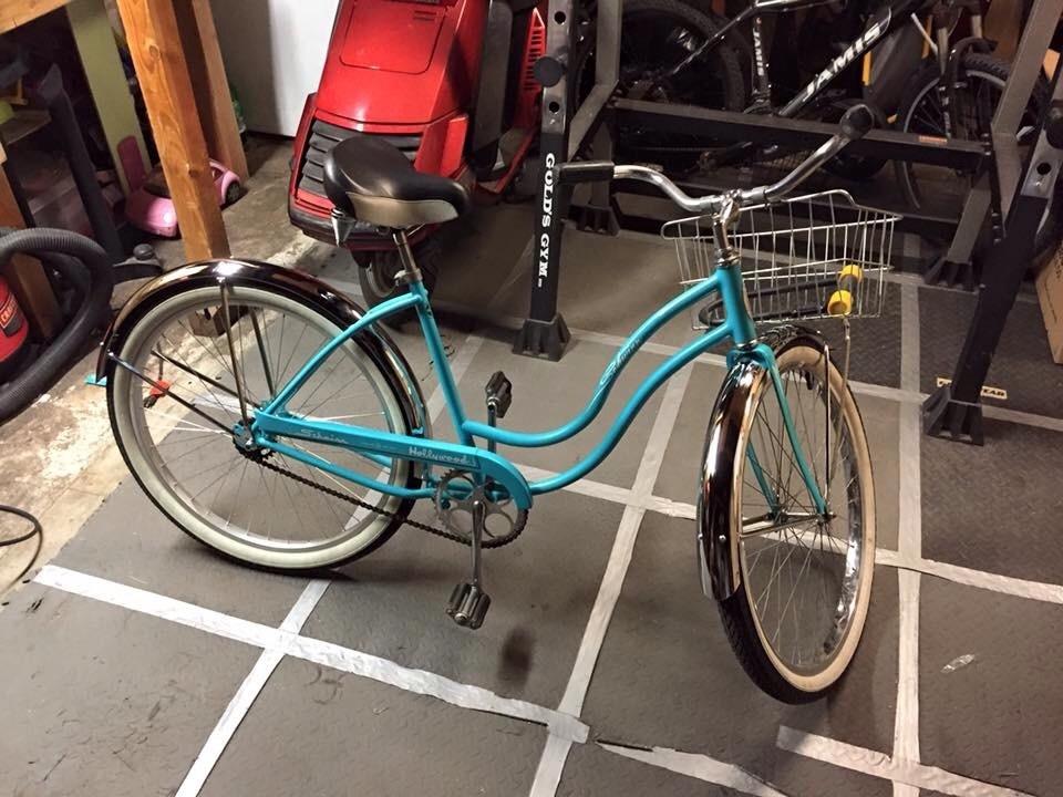 1963 Schwinn Hollywood Teal