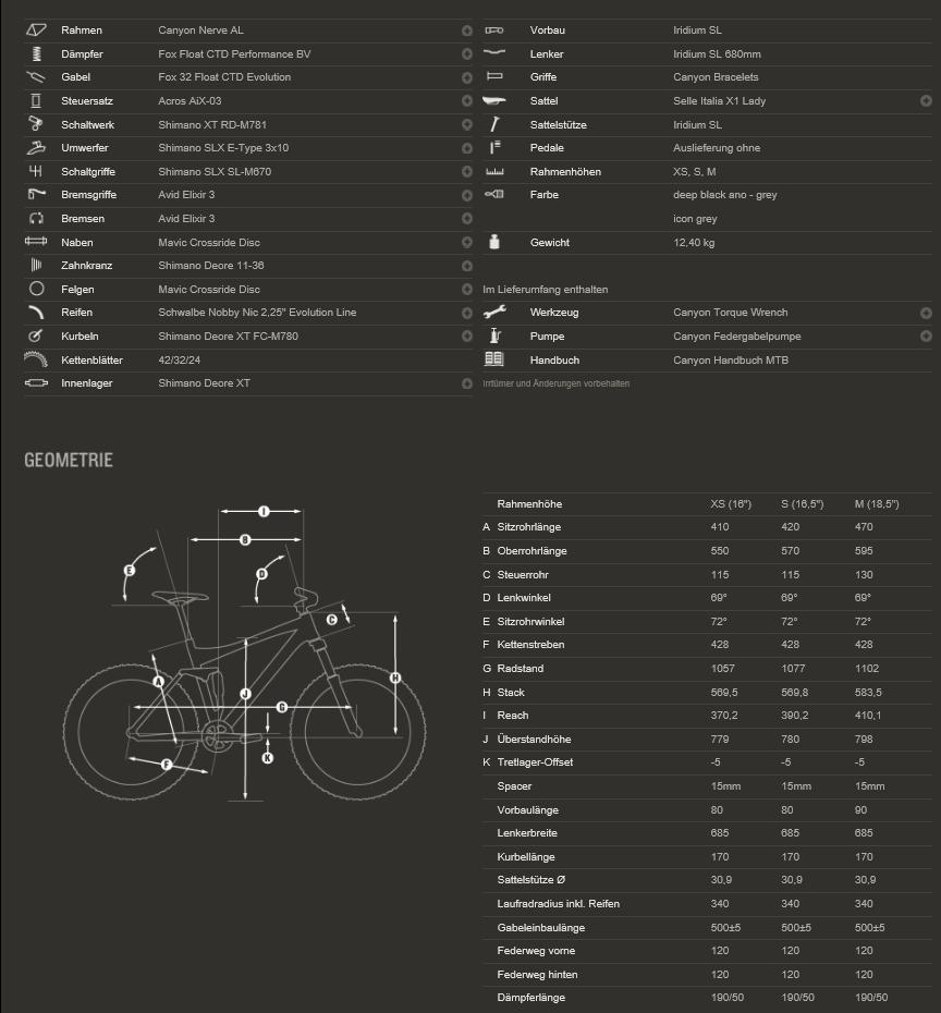 2013 Canyon bicycles Nerve AL 7.0 W White