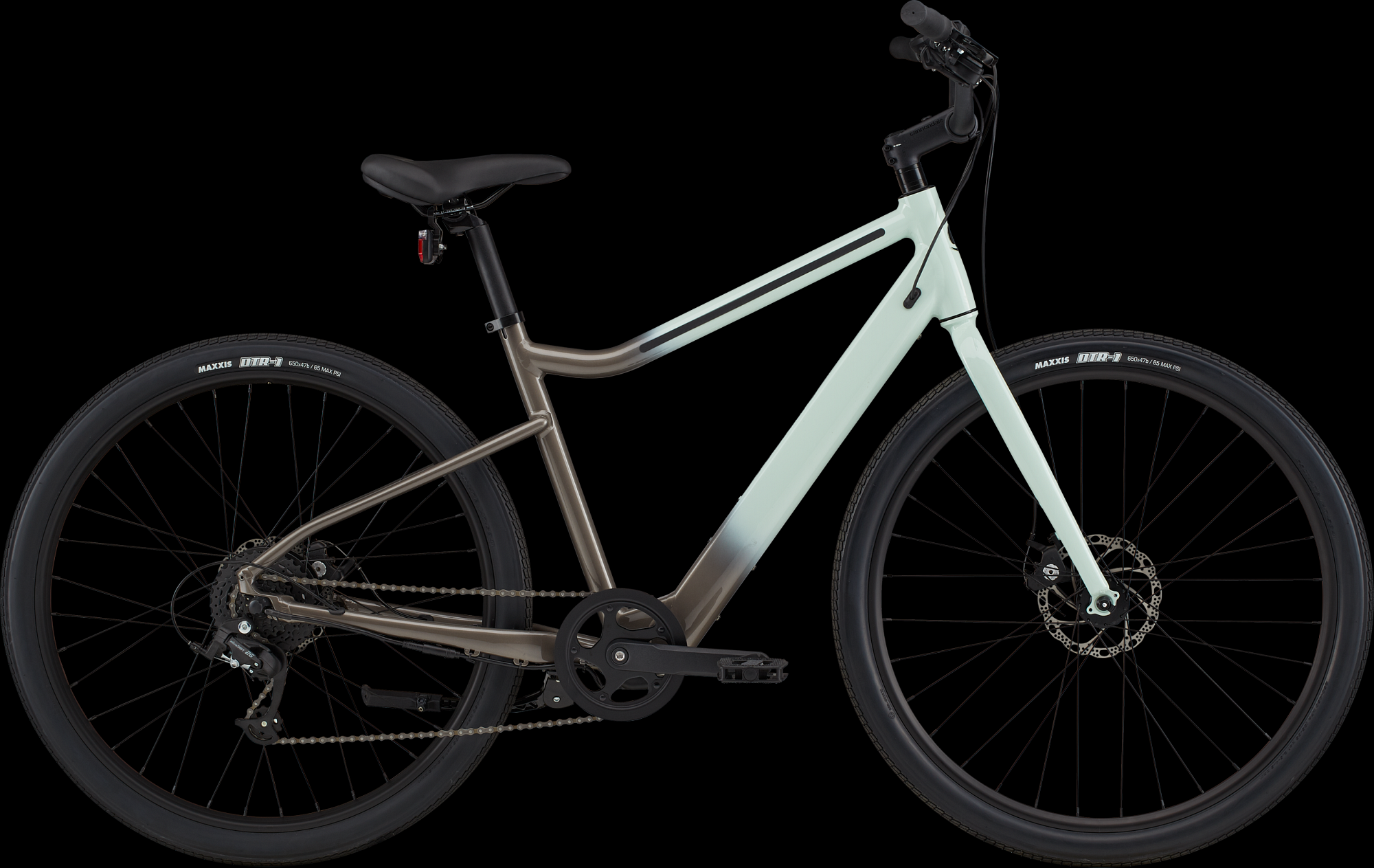 2021 Cannondale Treadwell Neo 2 ST Teal and Silver, gray or bare metal