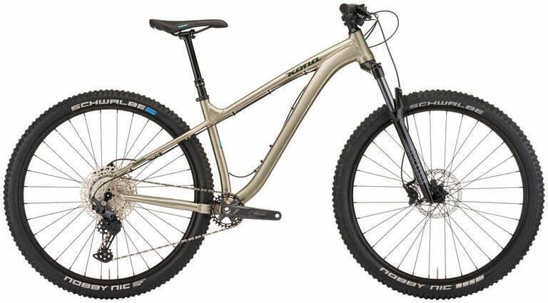 2022 Kona Honzo Silver, gray or bare metal