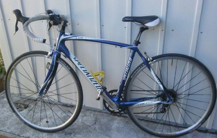 2005 Specialized Tarmac Comp Blue and White