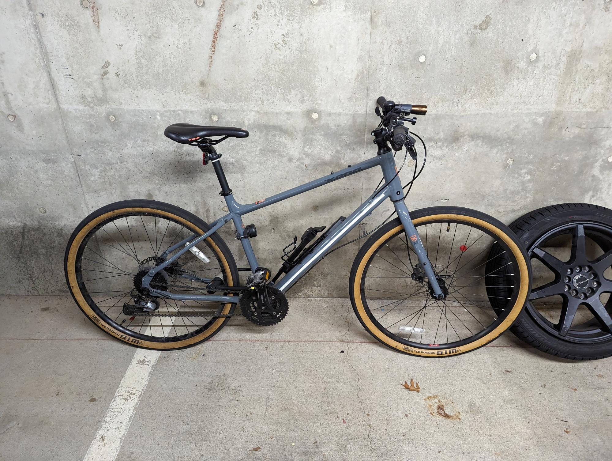 2020 Kona DEW+ Silver, gray or bare metal