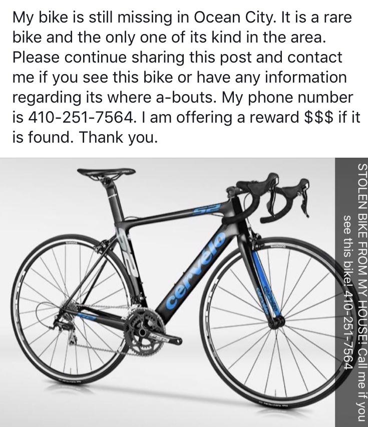 2015 Cervélo S2 Black and Blue