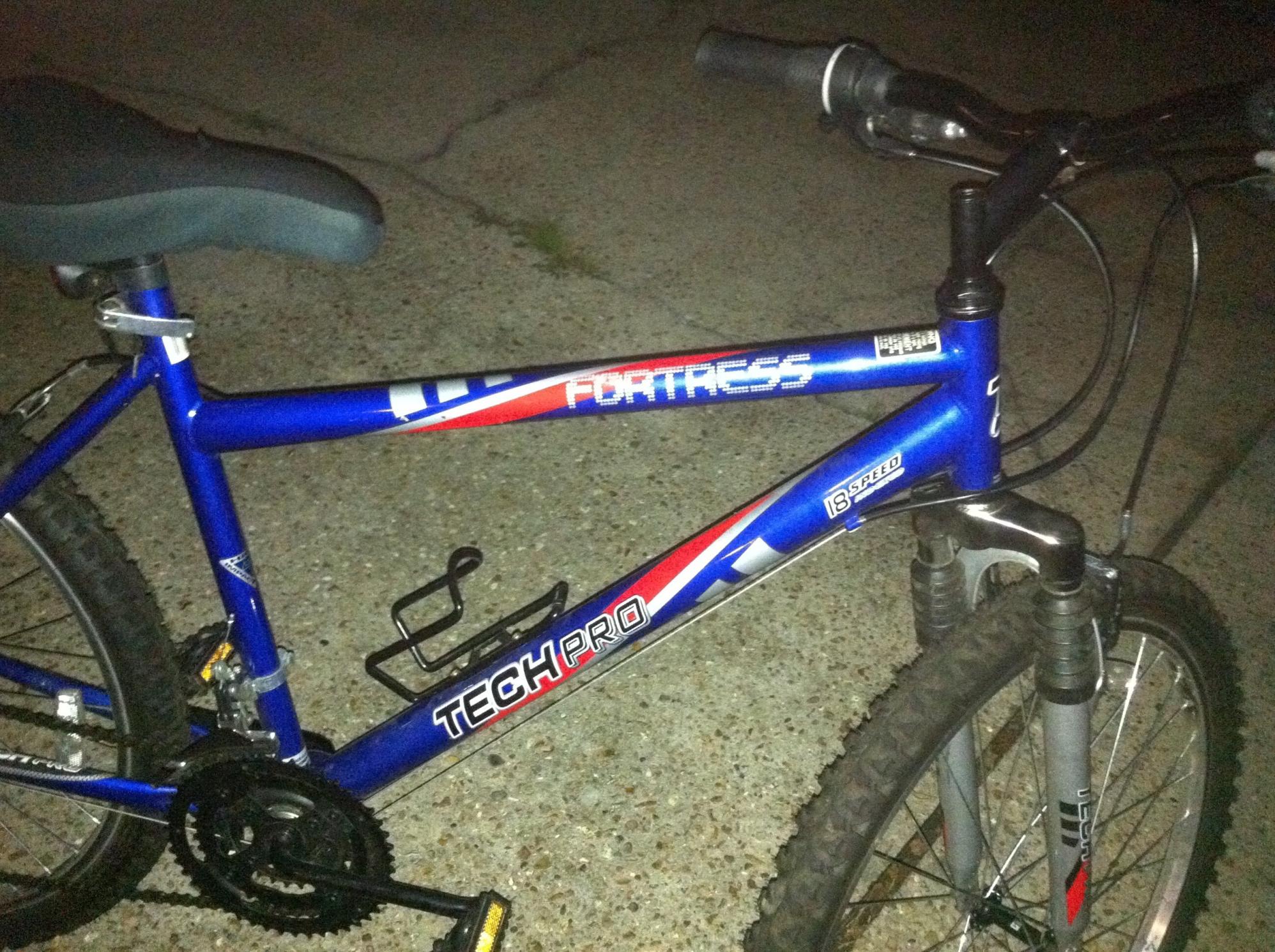 Tech Pro Fortress Blue, Red, and Silver or Gray