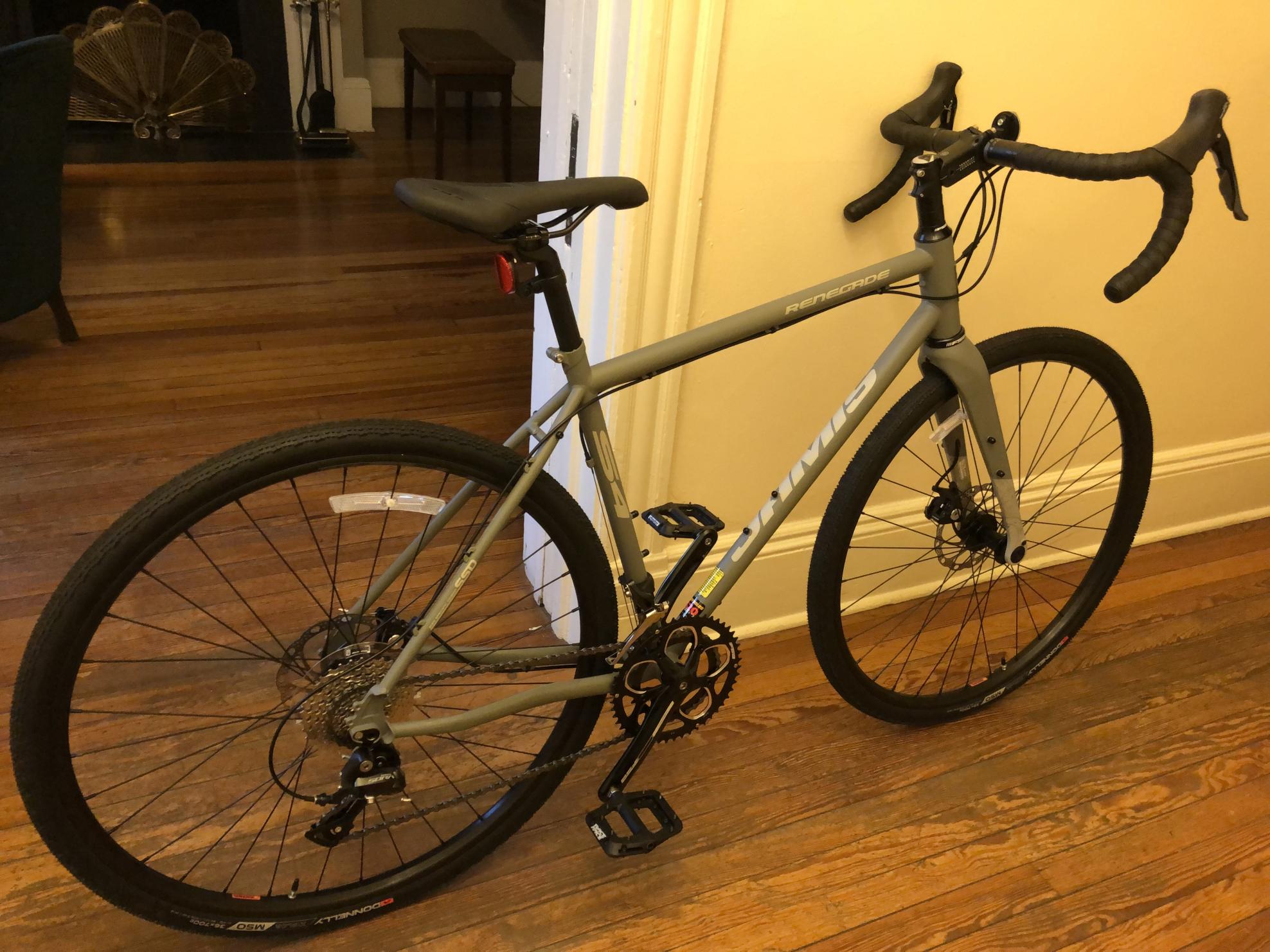 2020 Jamis Renegade S4 smoke Silver, gray or bare metal