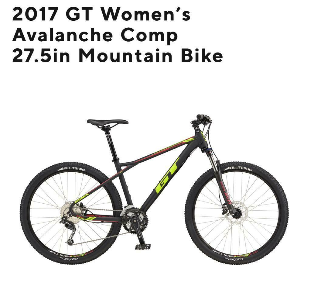 2017 GT Bicycles Avalanche Black and Green