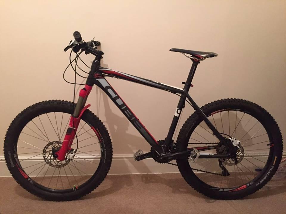 2013 Cube LTD Pro Silver or Gray and Red