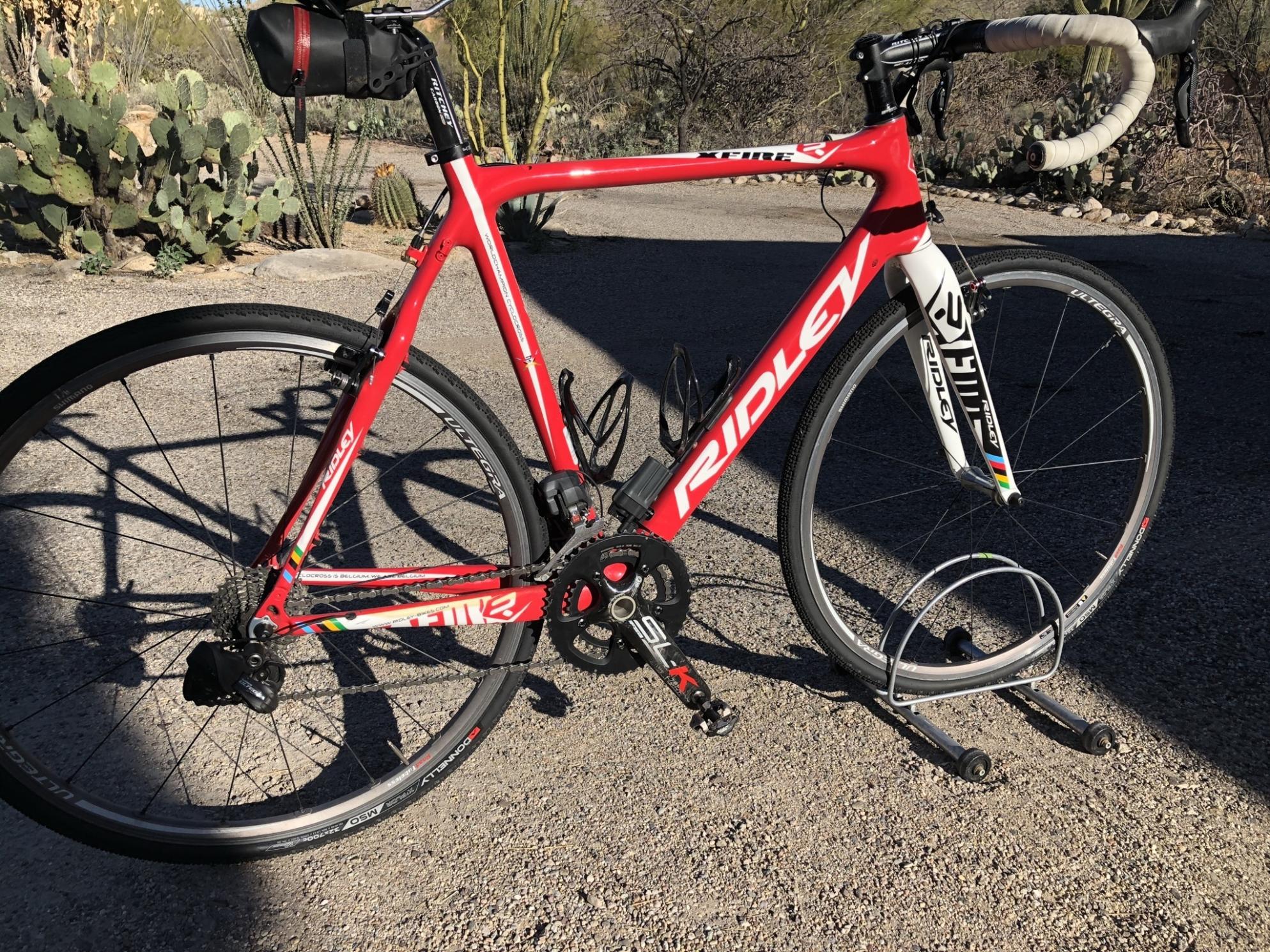 2014 Ridley Cross bike Red
